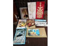 New Year Cards. 80s, 8 pieces
