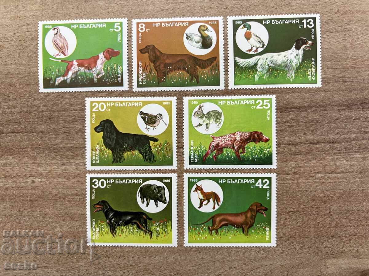 България - Ловджийски кучета (1985) MNH България - Ловджийски кучета (1985) MNH