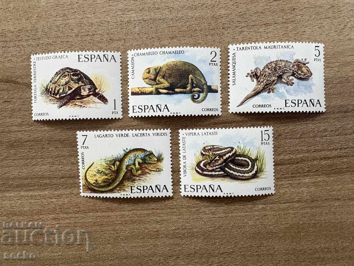 Испания - Влечуги (1974) MNH Испания - Влечуги (1974) MNH