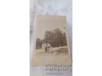 Photograph of an Officer Washing at the Tap, World War I