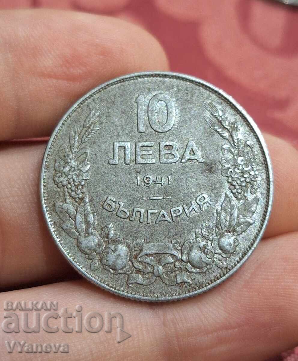10 лева 1941г. Прекрасна 10 лева 1941г. Прекрасна