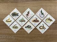 Ρουμανία - Ερπετά (1965) MNH