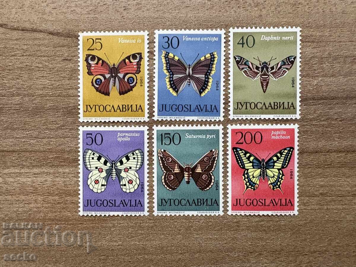 Югославия - Пеперуди (1964) MNH Югославия - Пеперуди (1964) MNH