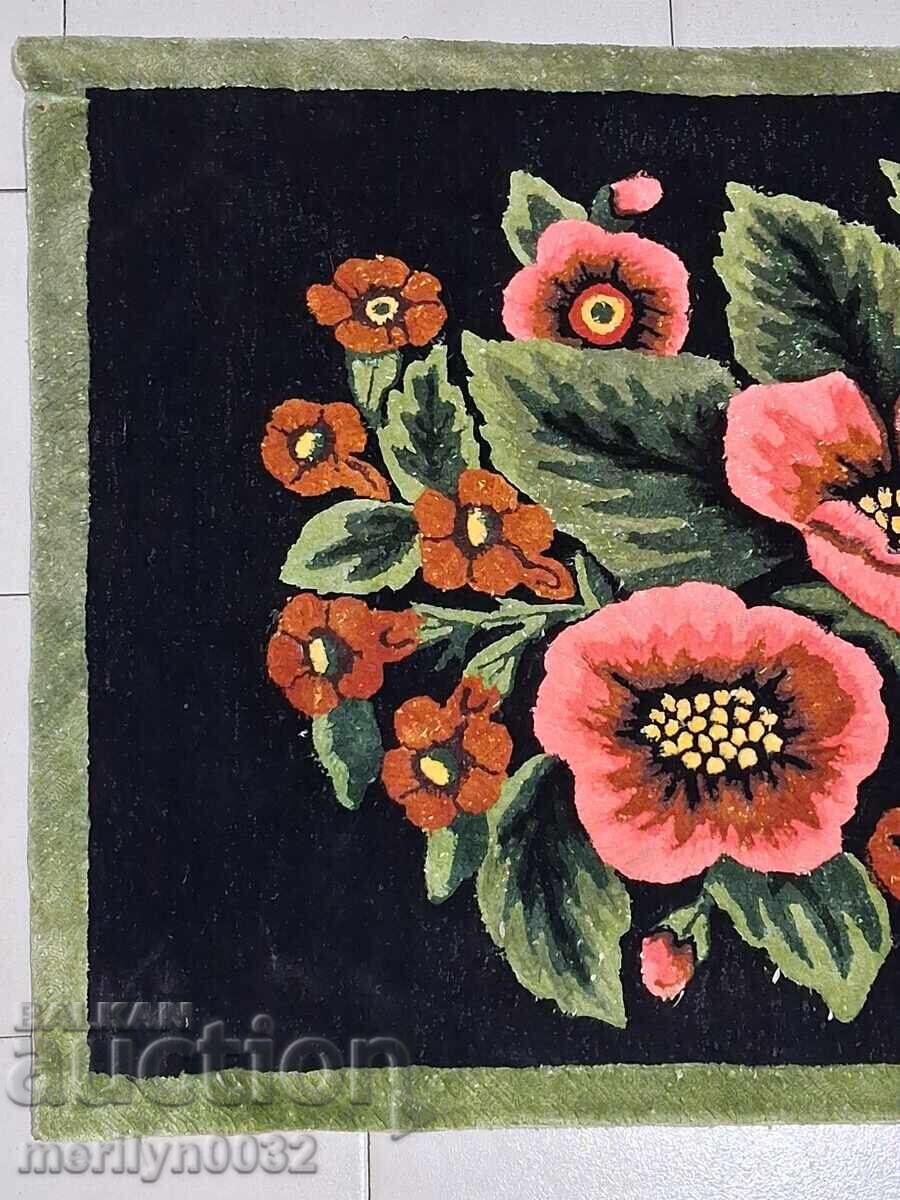 Old plush wall carpet, rug, panel, carpet picture - 6