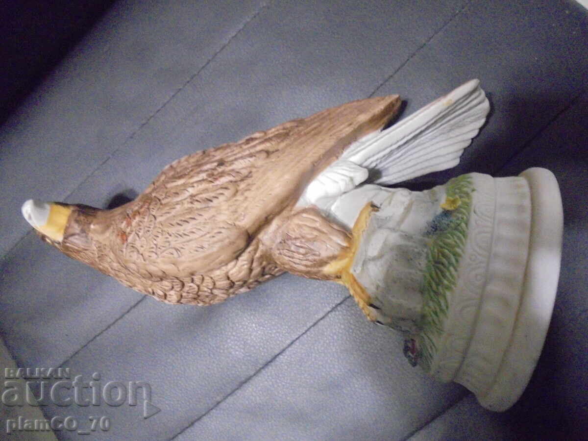 №*8355 Παλαιό πορσελάνινο ειδώλιο αετού - 5 №*8355 Παλαιό πορσελάνινο ειδώλιο αετού - 5