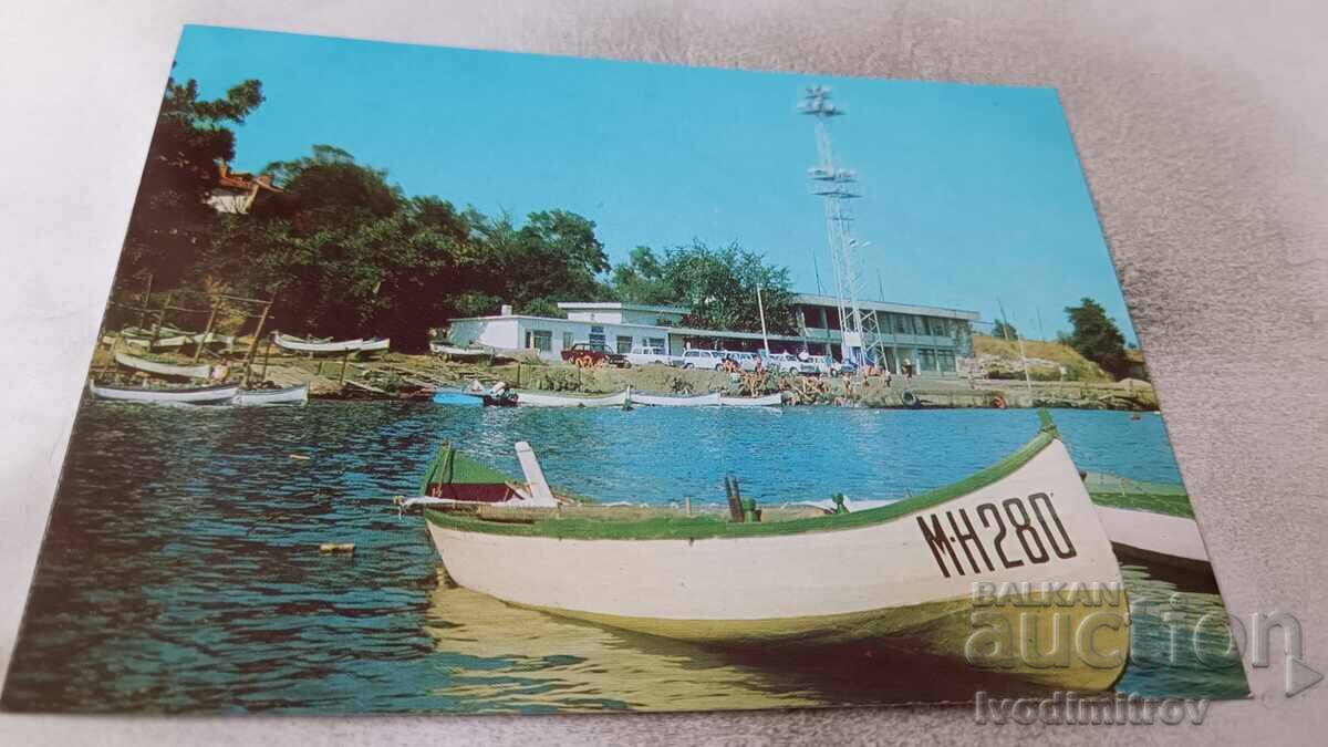Пощенска картичка Мичурин Пристанището 1977