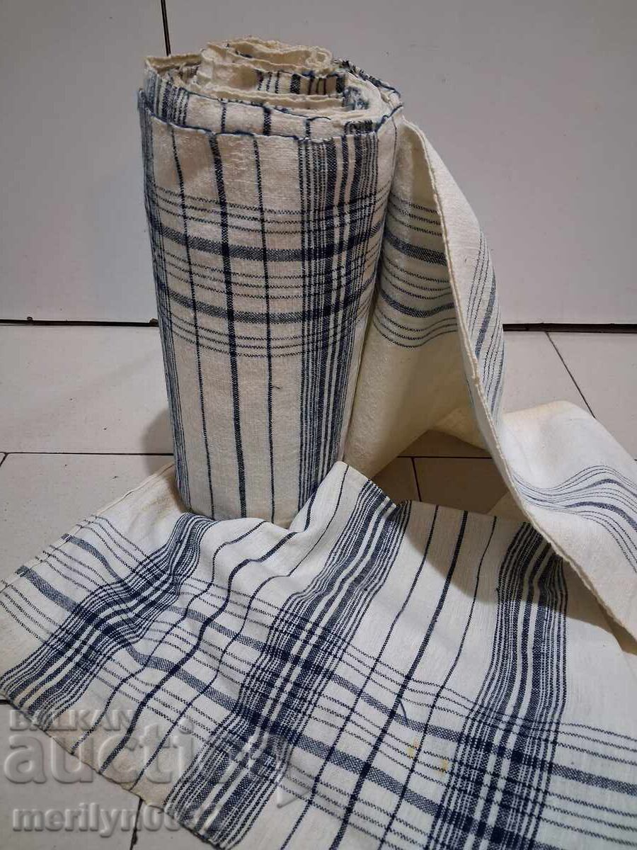 Δημοπρασία Χειροποίητο υφαντό ύφασμα για πετσέτες, ρολό διπλού πλάτους (σετ) Δημοπρασία Χειροποίητο υφαντό ύφασμα για πετσέτες, ρολό διπλού πλάτους (σετ)