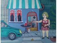 Картина, без заглавие, худ. Ива Яранова, 2008 г.