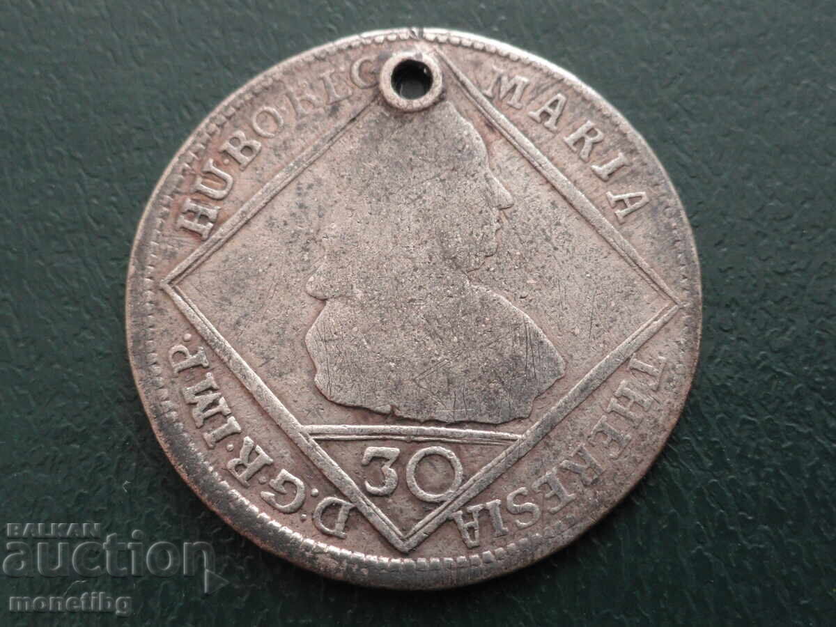 Παράδοση Αυστρία 1768 - 30 κρόιτσερ (Μαρία Θηρεσία)