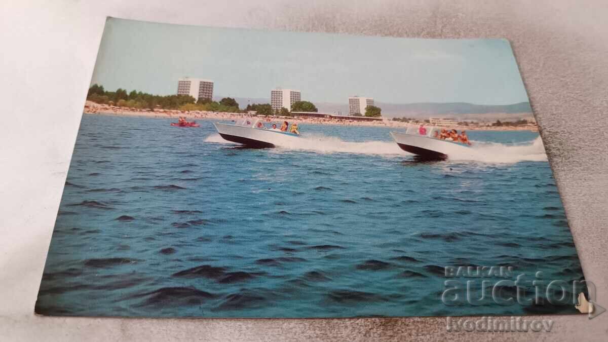 Postcard Sunny Beach View Postcard Sunny Beach View