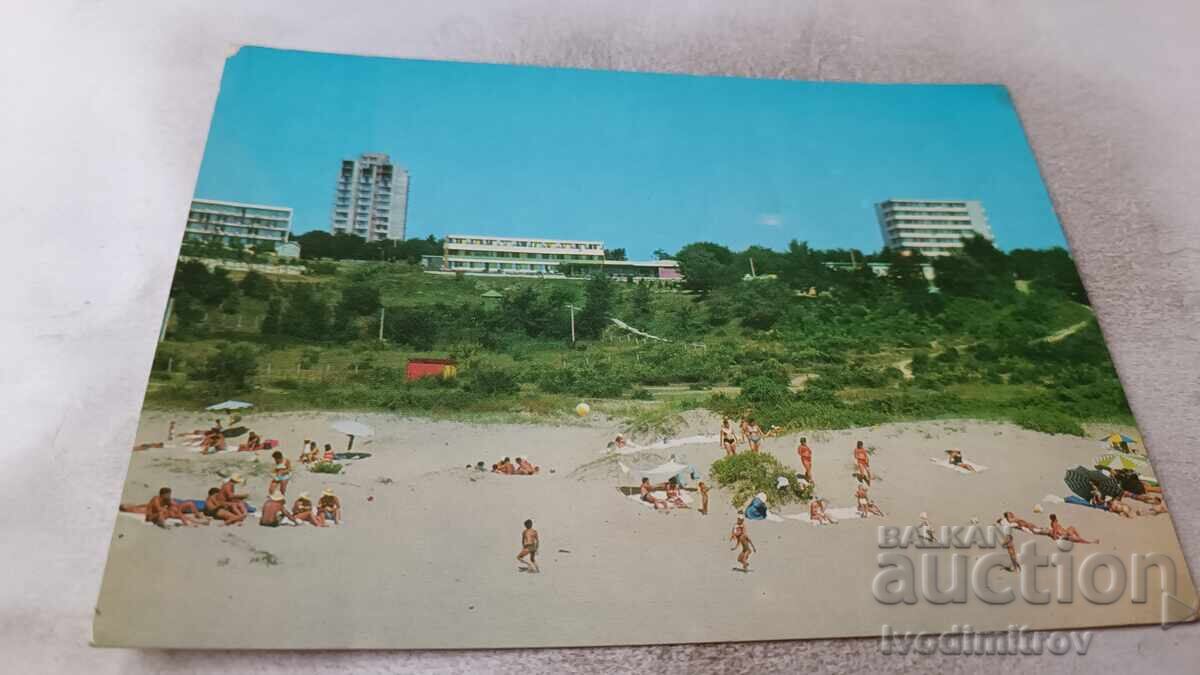 Ταχυδρομική κάρτα Κίτεν Νότια παραλία 1973