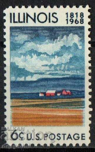 1968. Η.Π.Α. 150η επέτειος της πολιτείας του Ιλινόις. 1968. Η.Π.Α. 150η επέτειος της πολιτείας του Ιλινόις.