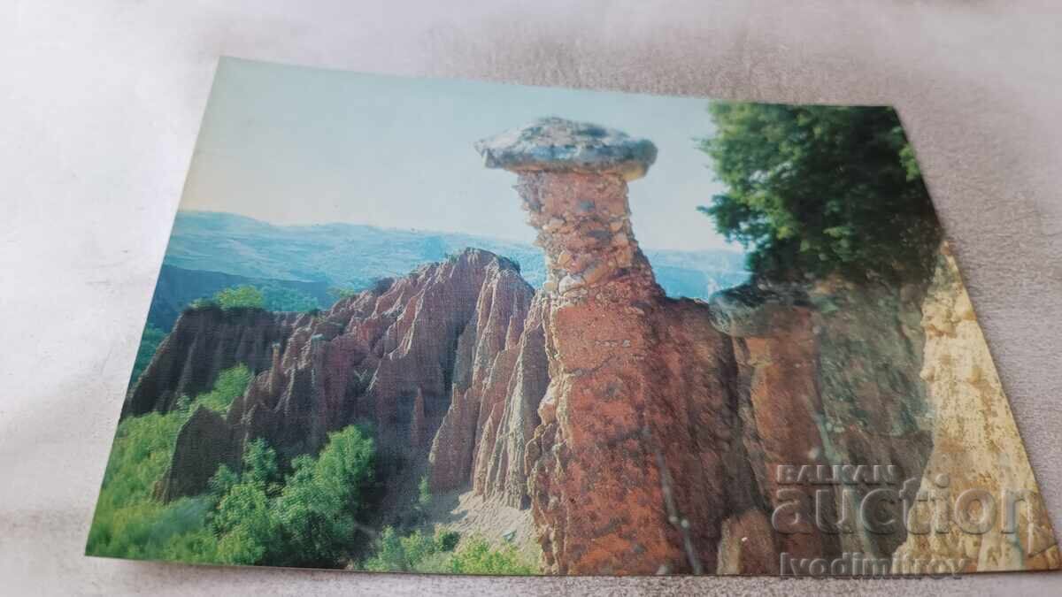 Carte poștală Melnik Ciuperca 1975 Carte poștală Melnik Ciuperca 1975