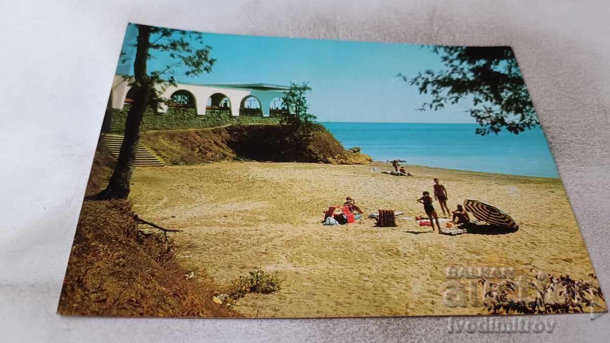 Пощенска картичка Приморско Къмпинг Перла Колаж 1973