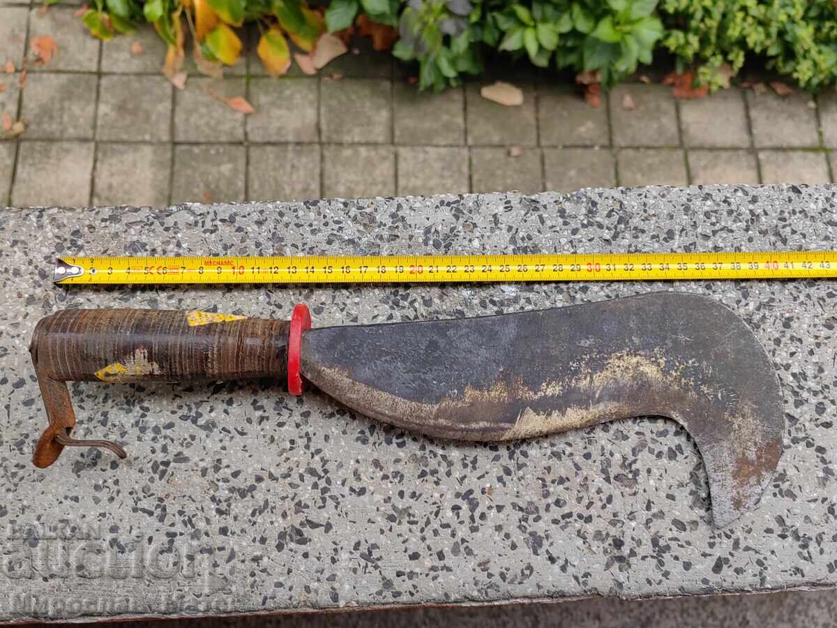 Old machete / knife, probably Italian - 5