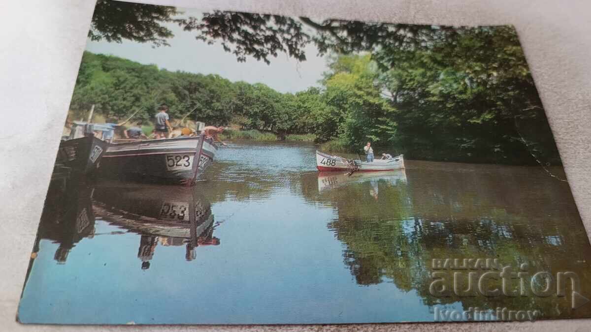 Postcard Ropotamo River View 1972 Postcard Ropotamo River View 1972