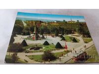 П К Русе Паметникът на Свободата и Народният театър