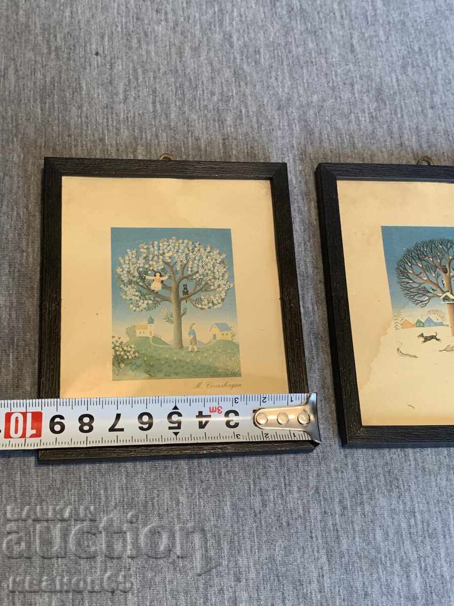 Miniature Paintings - 6 Miniature Paintings - 6