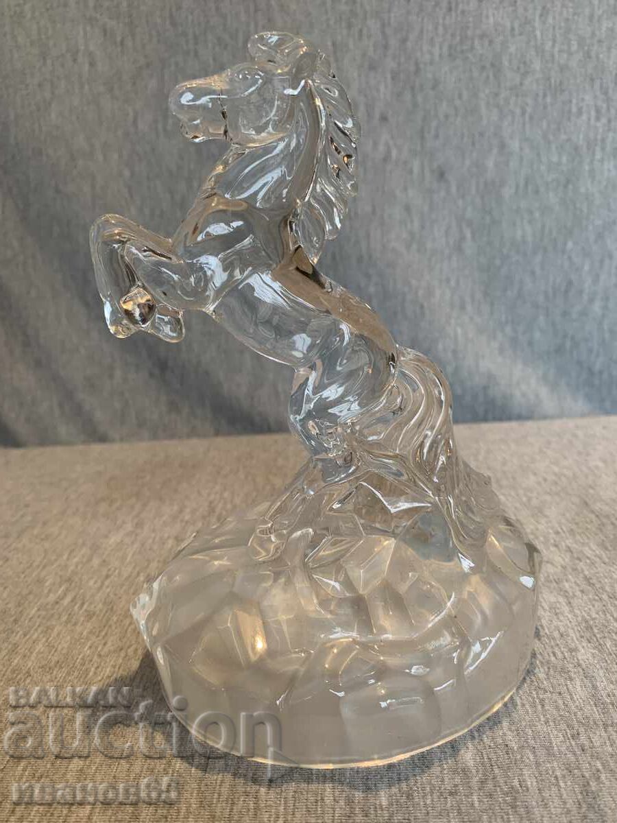 Crystal Horse Figurine with price 45.00 BGN | € 23.01 Crystal Horse Figurine with price 45.00 BGN | € 23.01