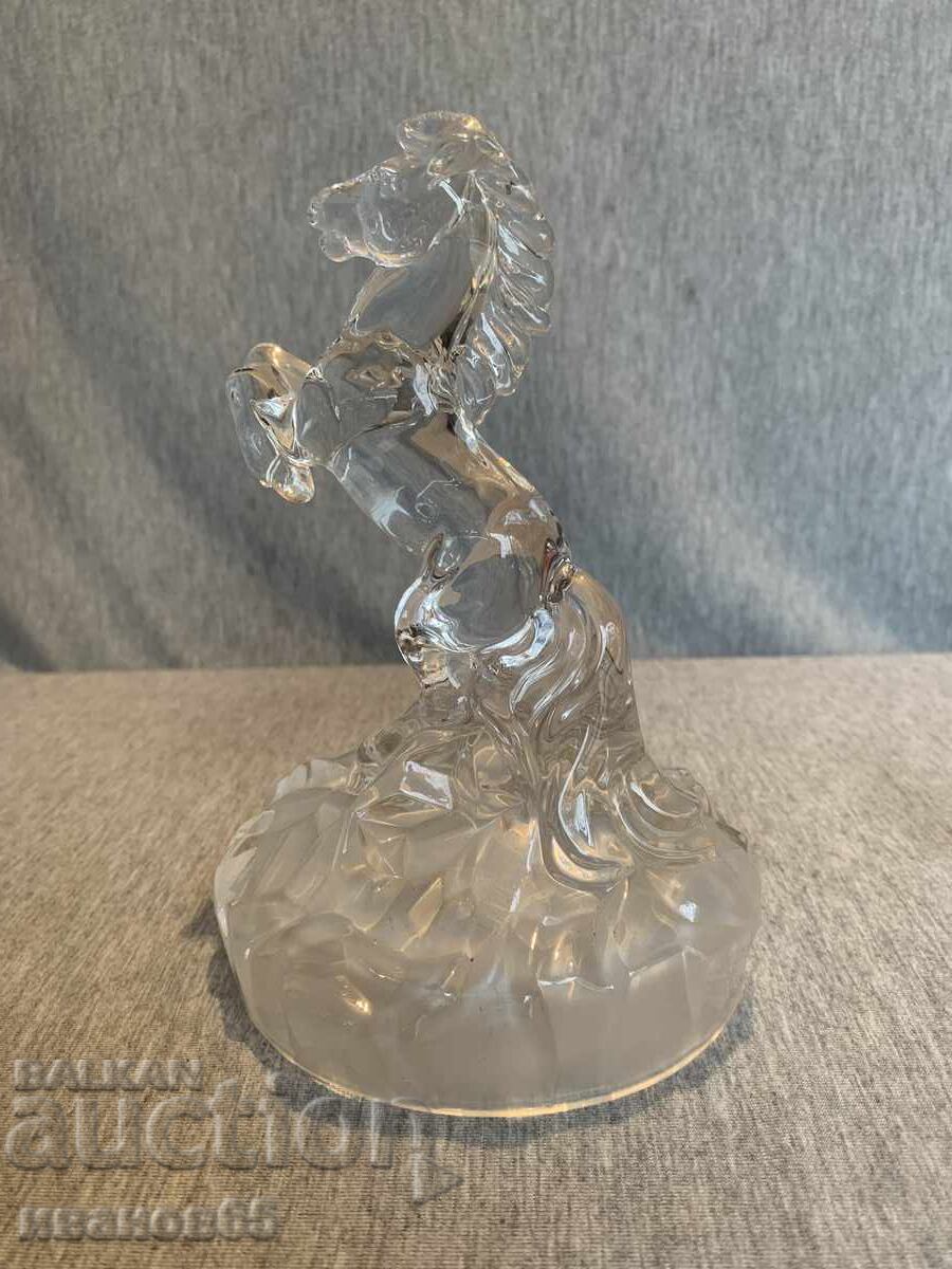 Crystal Horse Figurine - 5 Crystal Horse Figurine - 5