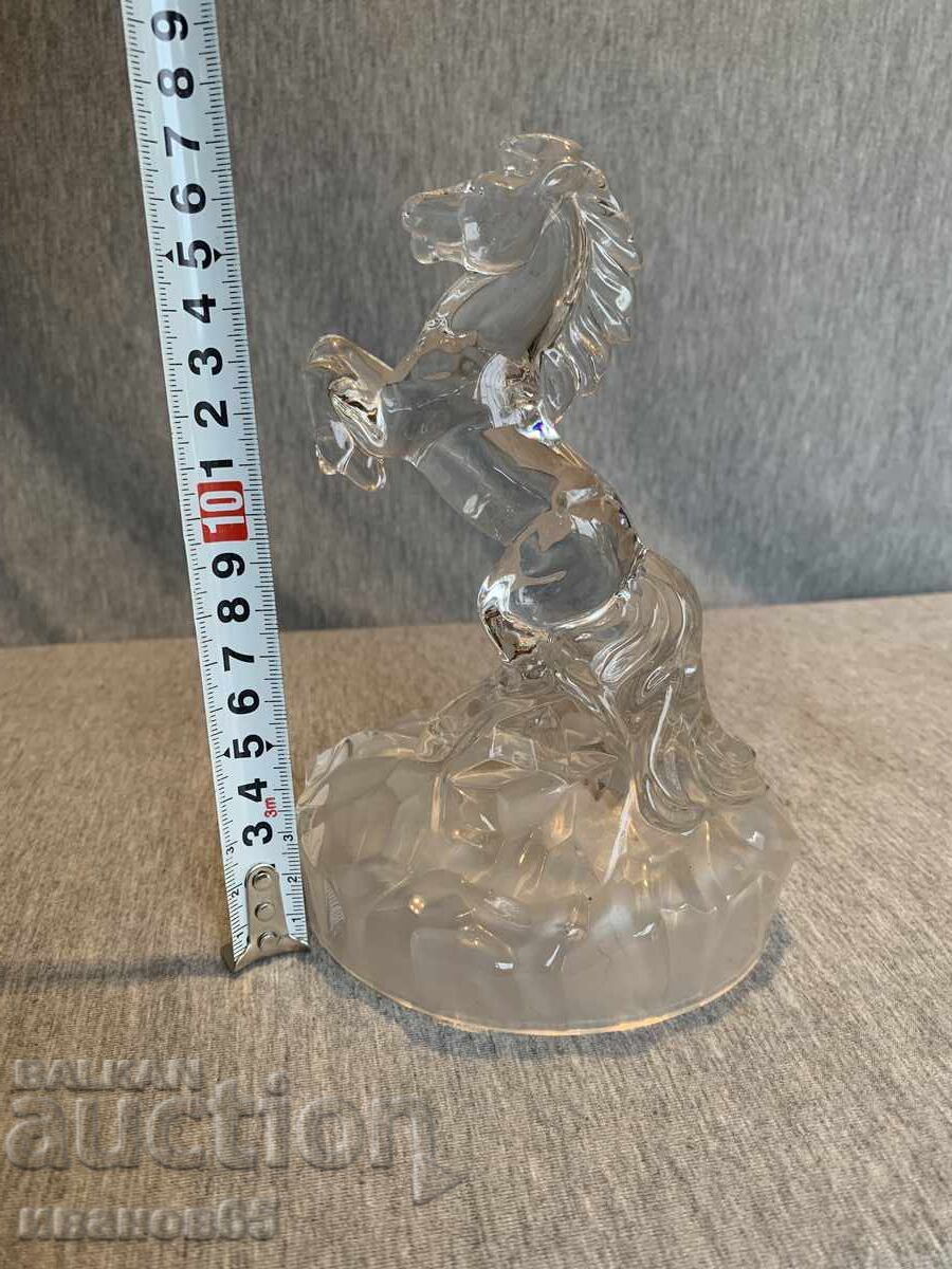Crystal Horse Figurine - 7 Crystal Horse Figurine - 7