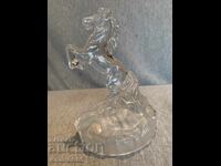 Crystal Horse Figurine