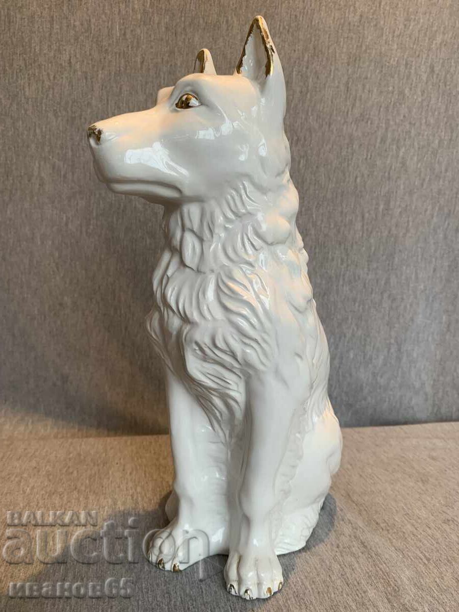 Porcelain dog with price 45.00 BGN | € 23.01 Porcelain dog with price 45.00 BGN | € 23.01