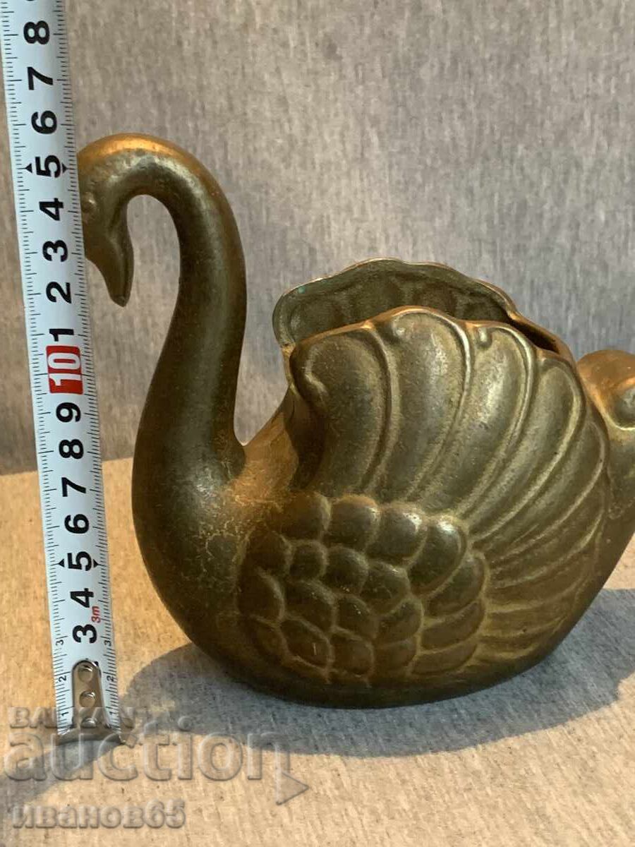 Solid Brass Swan - 6 Solid Brass Swan - 6