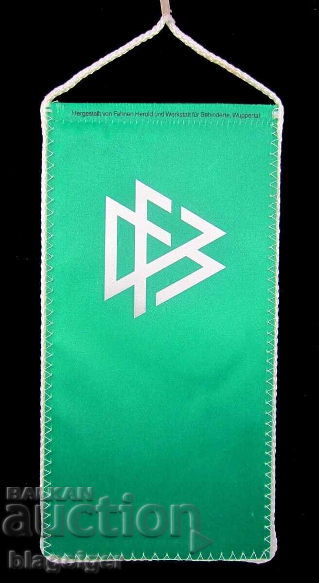 Auction  Old football flag - Germany World and European Champion