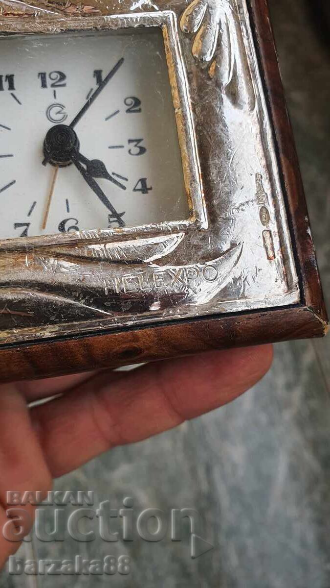 Δημοπρασία Ρολόι με ασημένιο φύλλο 925 Δημοπρασία Ρολόι με ασημένιο φύλλο 925