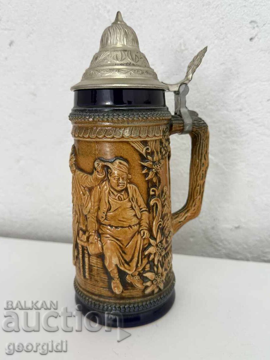 Collectible German Beer Stein. No. 7603