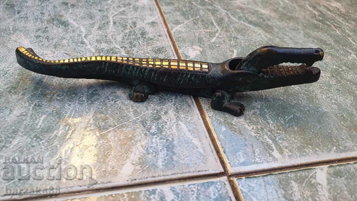 Δημοπρασία Χάλκινο Καρυοθραύστης Τύπου Κροκόδειλος