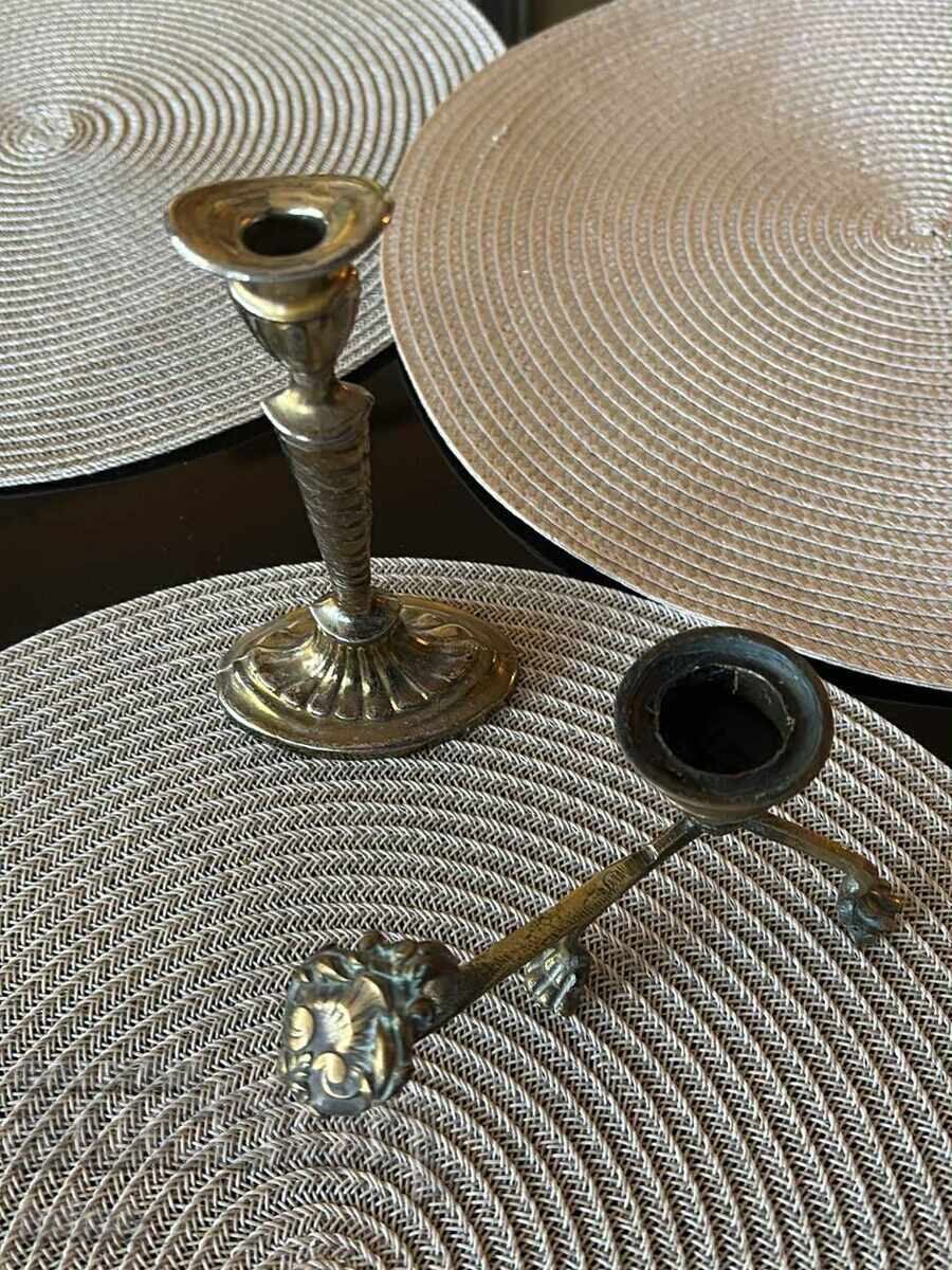 Two candlesticks with price € 6.00 | 11.73 BGN Two candlesticks with price € 6.00 | 11.73 BGN