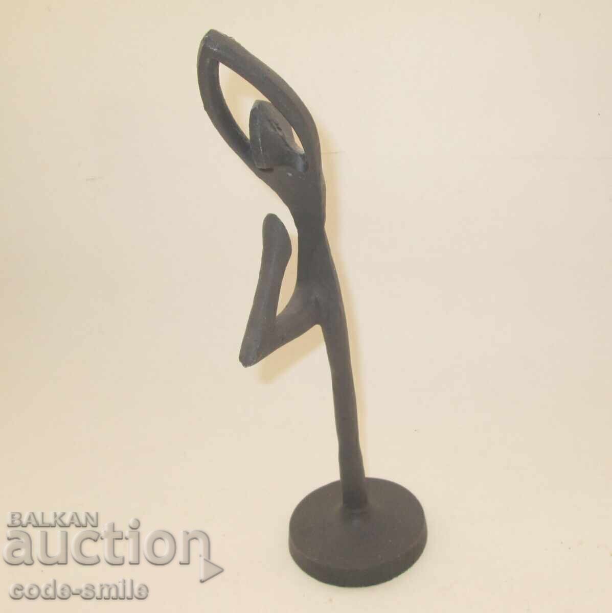 Old plastic female figure statuette ballerina with price 60.00 BGN | € 30.68