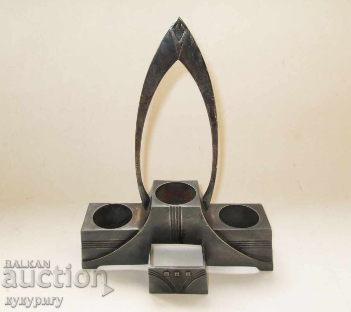 Красива стара поставка в стил Арт Деко WMF I/O Красива стара поставка в стил Арт Деко WMF I/O