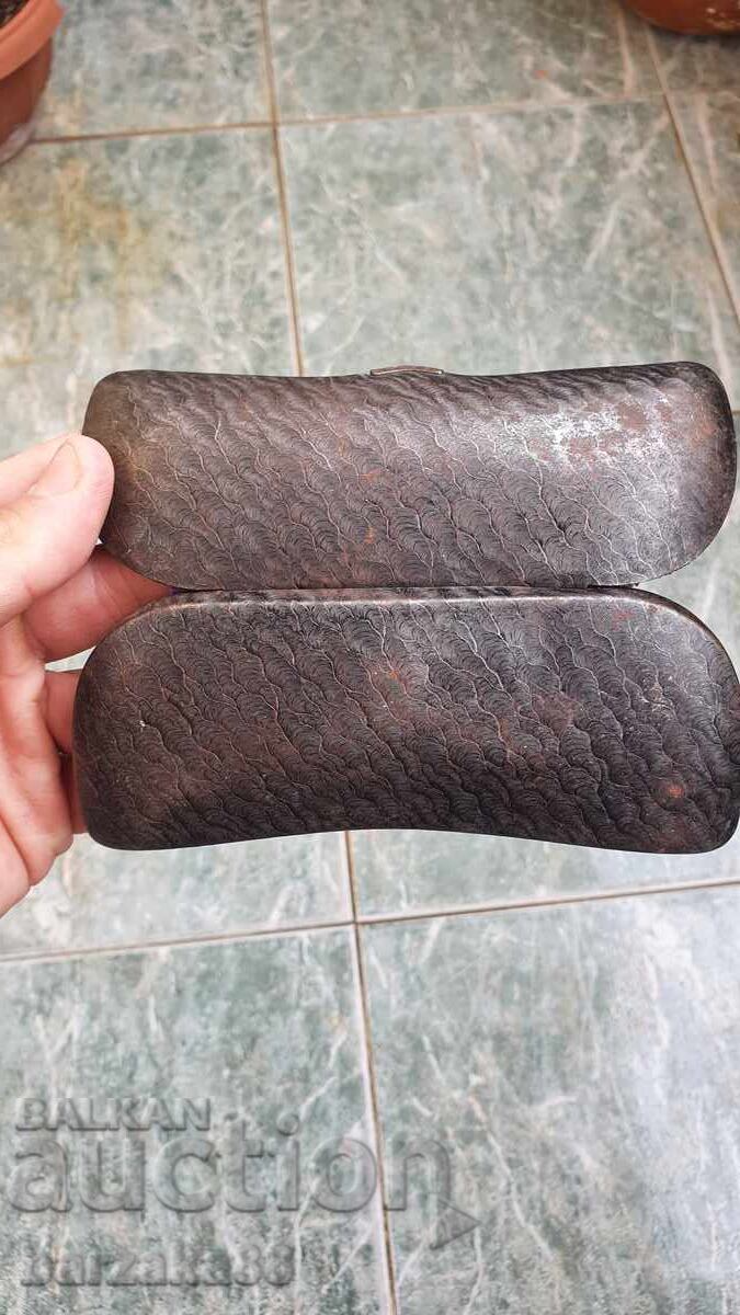 Стар метален калъф за очила - 6