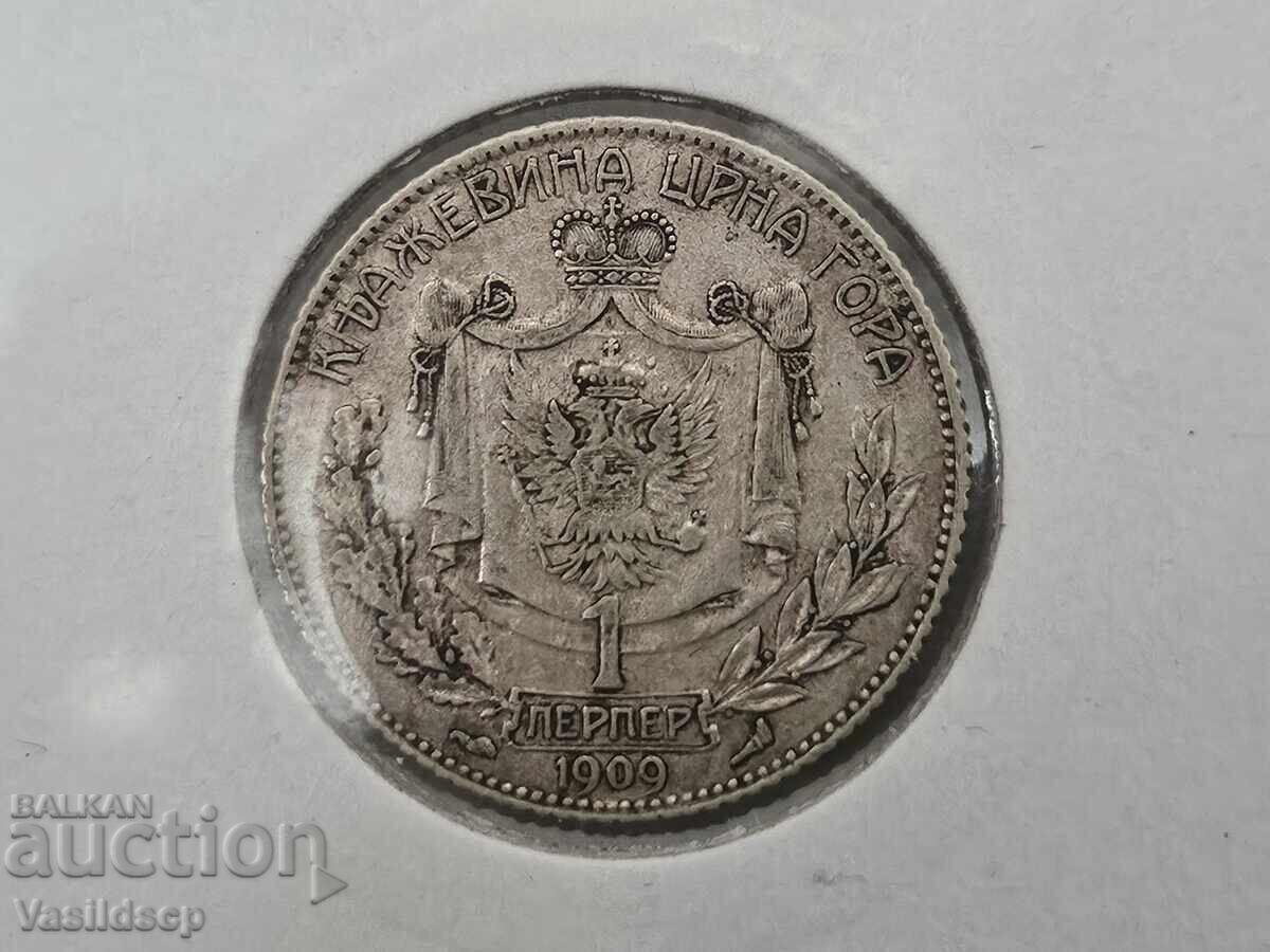 1 Perper 1909 and others, lot Montenegro - 5 1 Perper 1909 and others, lot Montenegro - 5