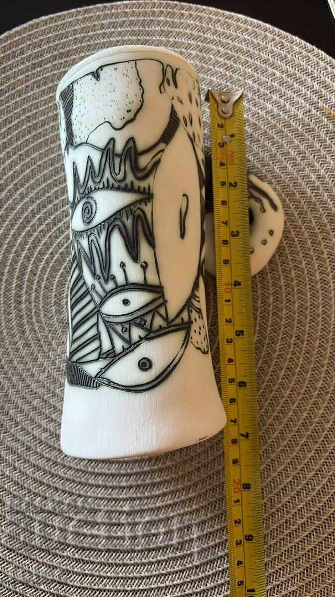 Ceașcă ceramică pictată cu preț € 8.00 | 15.65 BGN