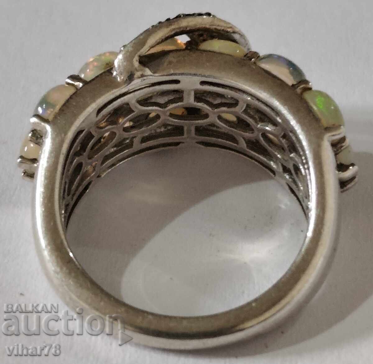 СРЕБЪРЕН ПРЪСТЕН - 7