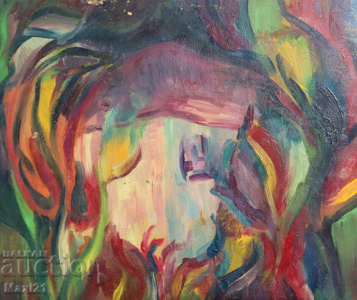 Oil painting abstract landscape - 5 Oil painting abstract landscape - 5