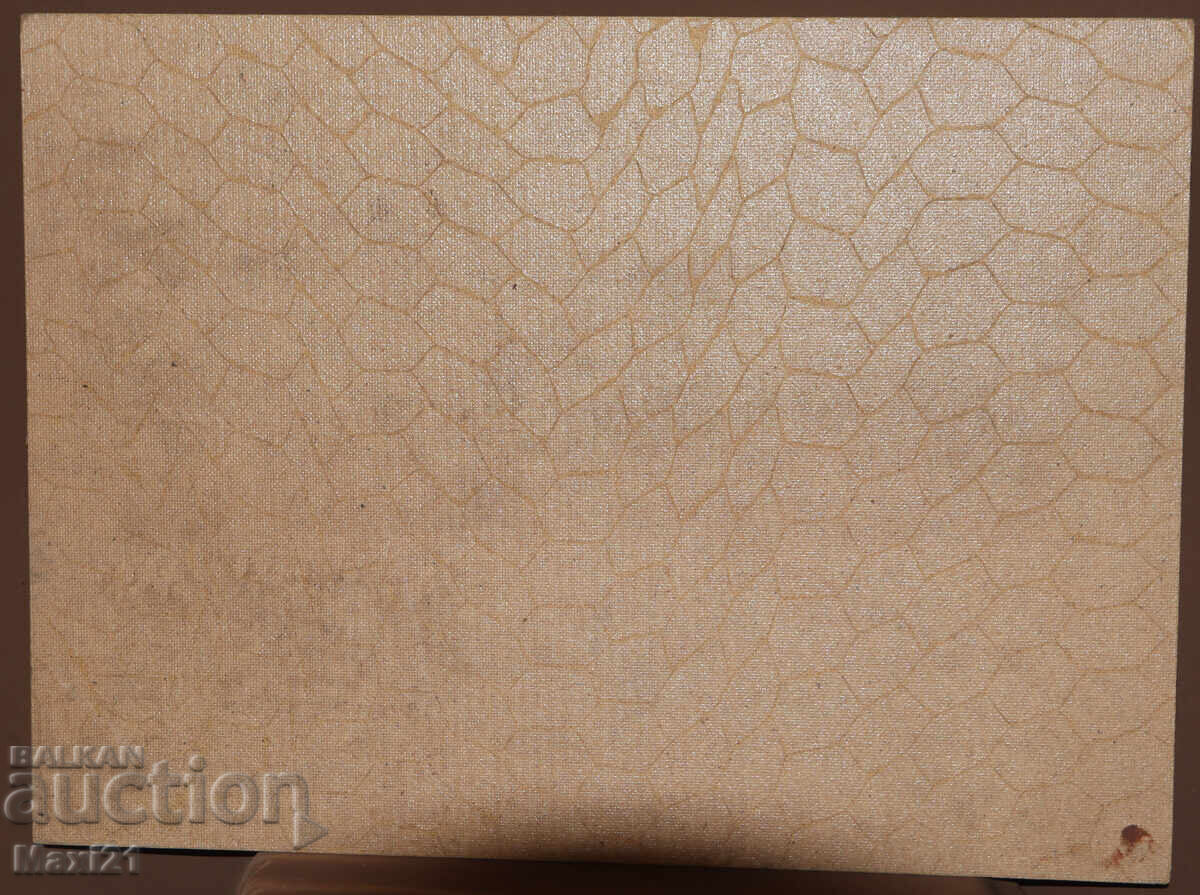 Картина маслени бои натюрморт мъжка скулптура и шапка - 6