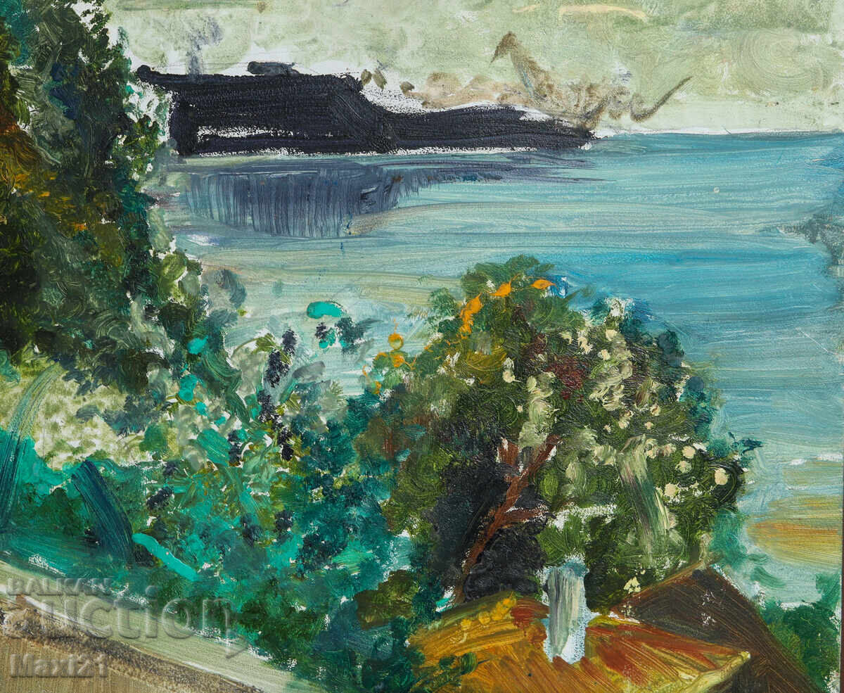 Картина маслени бои морски пейзаж Картина маслени бои морски пейзаж