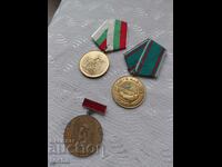 Παρτίδα παρασημοφοριών, μετάλλια, σήματα στήθους. BZC