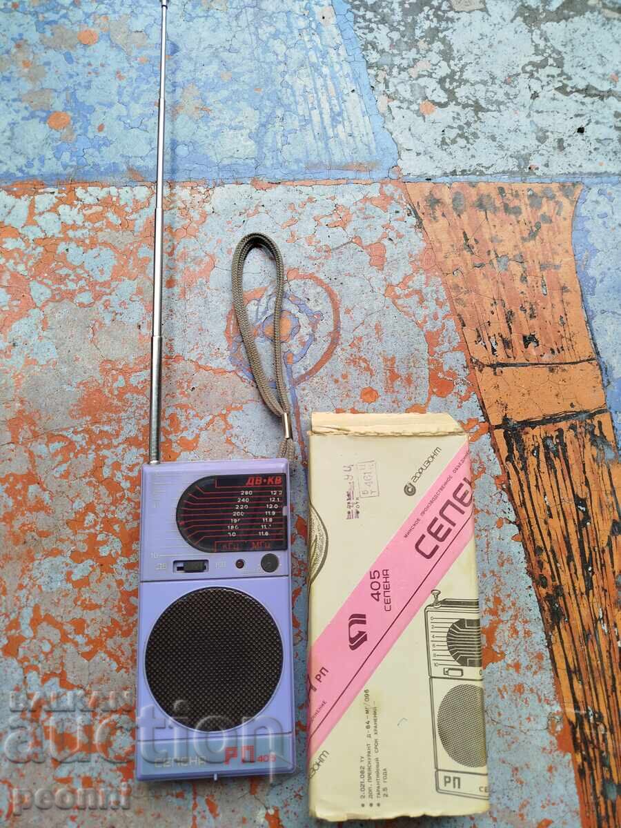 Радио, транзистор Селена 405 Радио, транзистор Селена 405