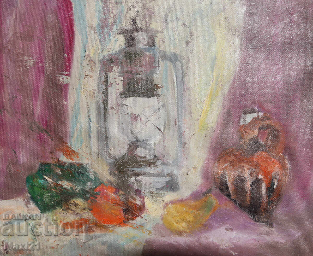 Still life oil painting with price 260.00 BGN | € 132.94