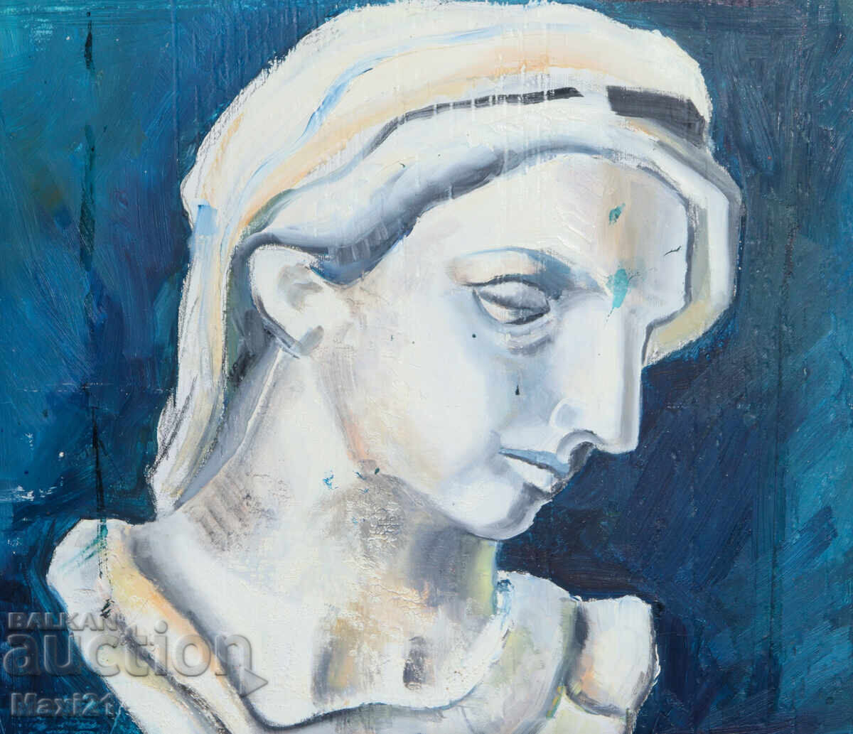 Доставка на Картина маслени бои натюрморт женска скулптура