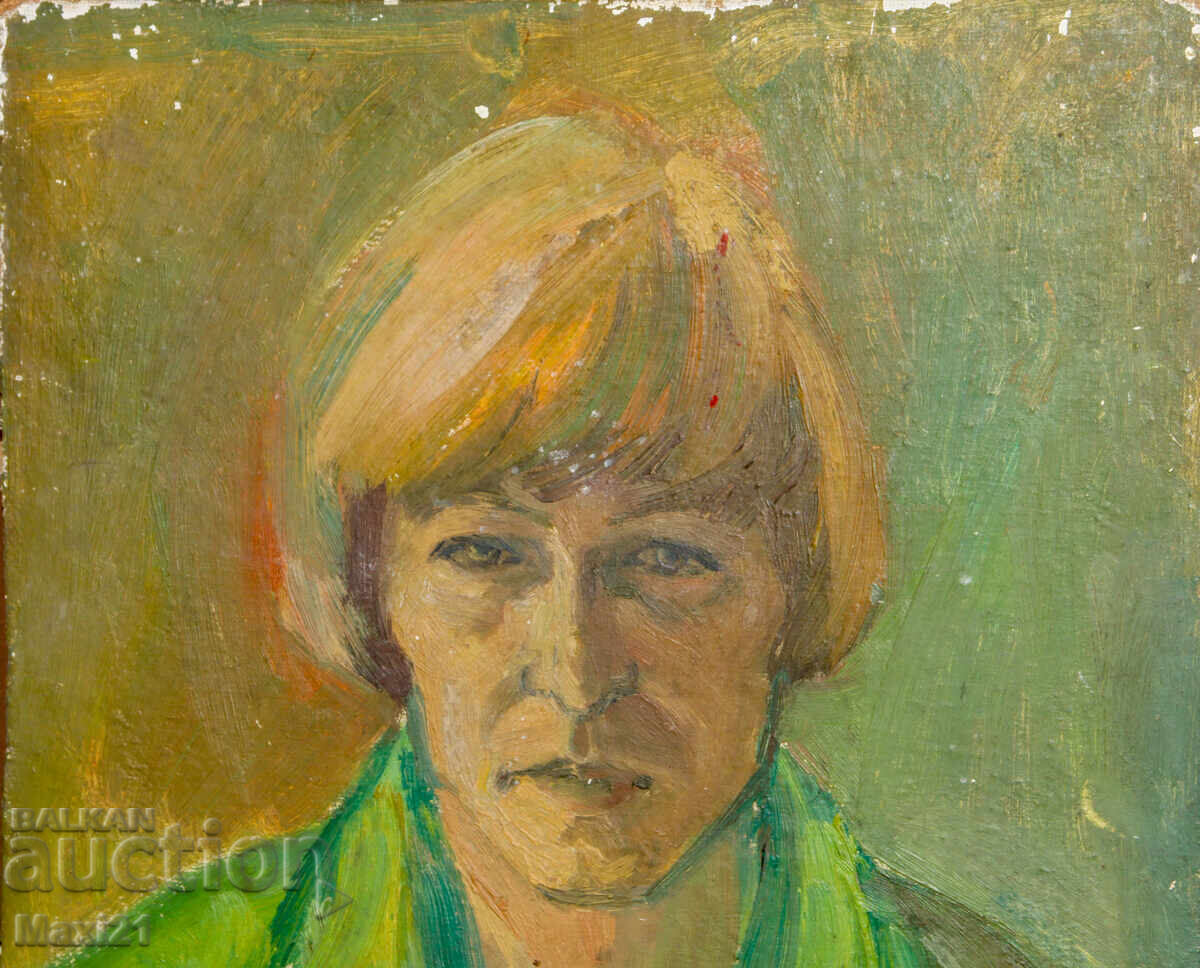 Delivery of Oil painting female portrait