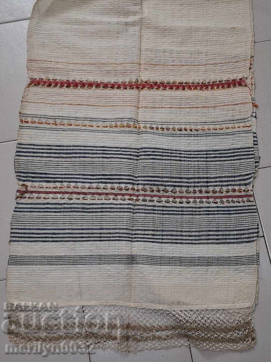 Стара ръчно тъкана кърпа кенар бродерия дантела с цена 67.00 лв. | € 34.26 Стара ръчно тъкана кърпа кенар бродерия дантела с цена 67.00 лв. | € 34.26