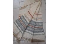 Dantela broderie Kennar din stofa tesuta manual veche