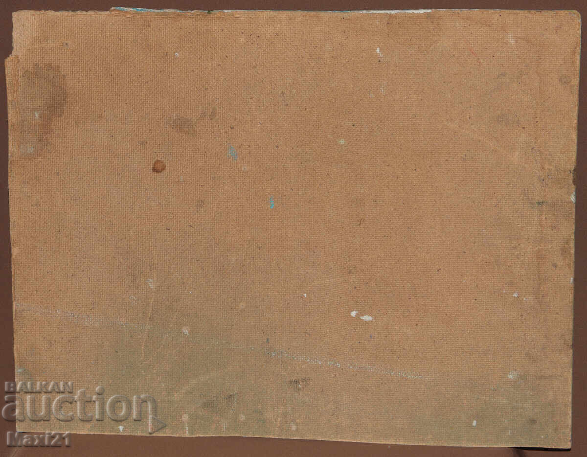 Oil painting natural landscape lake - 6